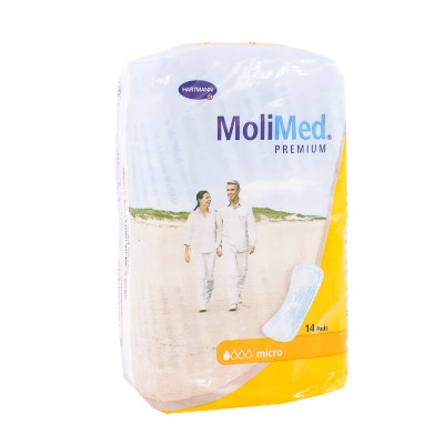 изображение Урологические прокладки для женщин MoliMed Premium Micro 14шт от интернет-аптеки ФАРМЭКОНОМ