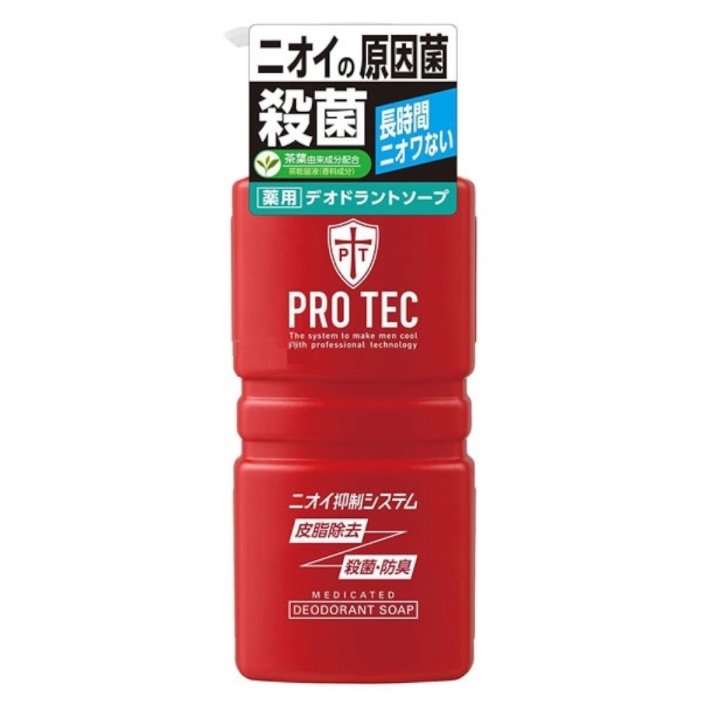 изображение LION Pro Tec Жидкое мыло для тела мужское дезодорирующее Ментол 420мл от интернет-аптеки ФАРМЭКОНОМ