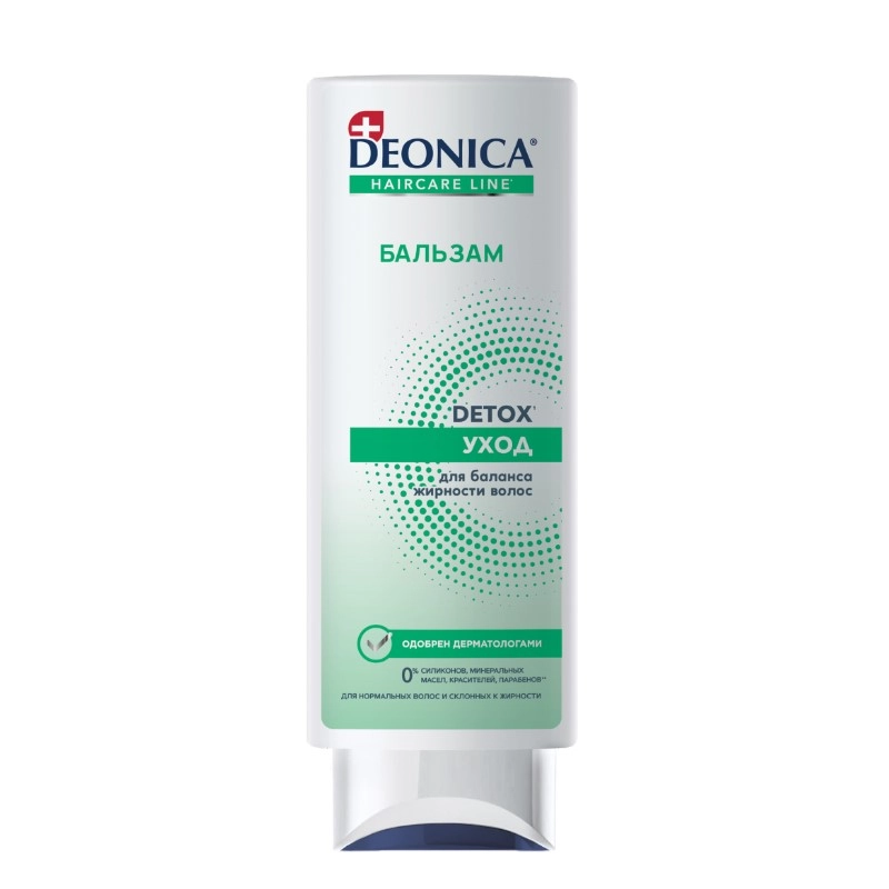 изображение DEONICA Detox уход бальзам для волос 250мл от интернет-аптеки ФАРМЭКОНОМ