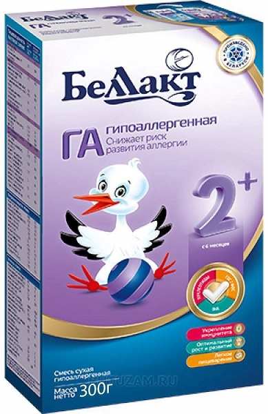 изображение Молочная смесь Беллакт 2 300г 6-12мес. гипоаллерг. от интернет-аптеки ФАРМЭКОНОМ