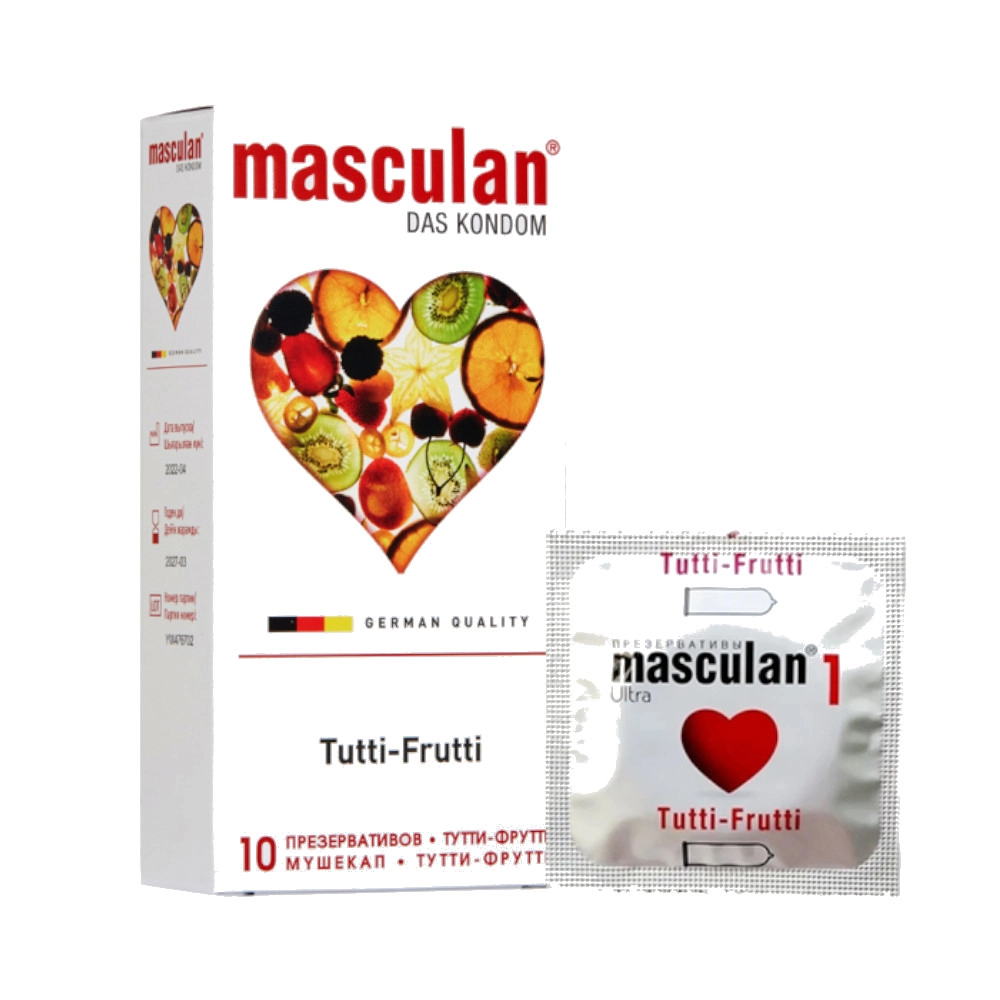 изображение Презервативы Masculan Tutti-Frutti 10шт от интернет-аптеки ФАРМЭКОНОМ