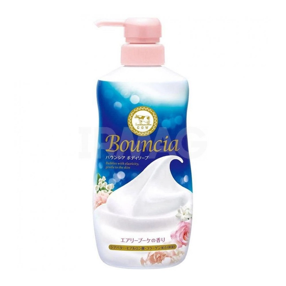 изображение COW Bouncia Жидкое мыло для тела Сливочное аромат букета  дозатор 480мл от интернет-аптеки ФАРМЭКОНОМ
