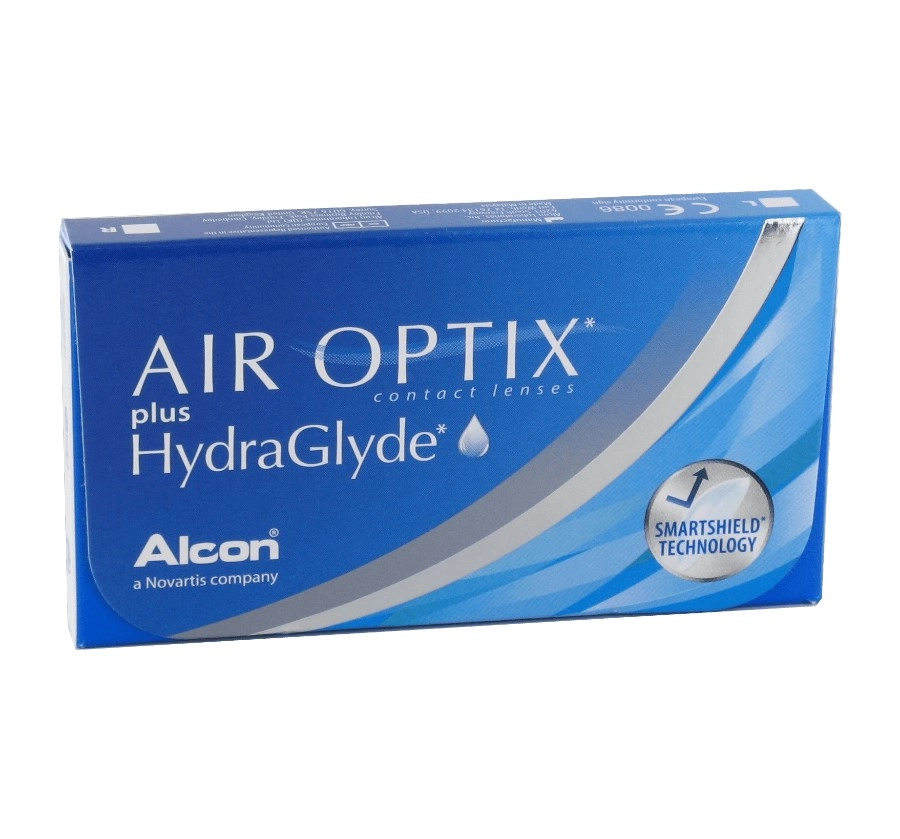 Контактные линзы Alcon AIR OPTIX plus HydraGlyde (6шт) купить в аптеке ФАРМЭКОНОМ
