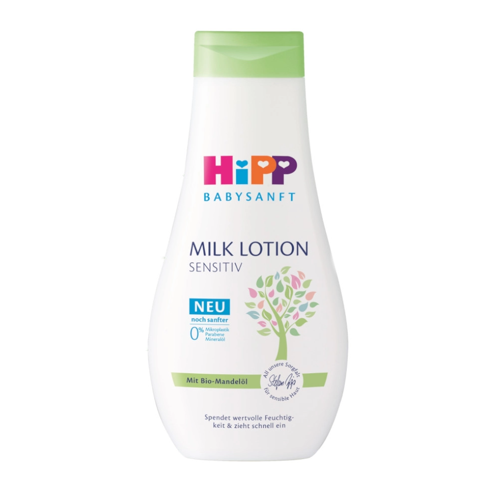 изображение Молочко HiPP Babysanft Детское для чувствительной кожи 350мл от интернет-аптеки ФАРМЭКОНОМ