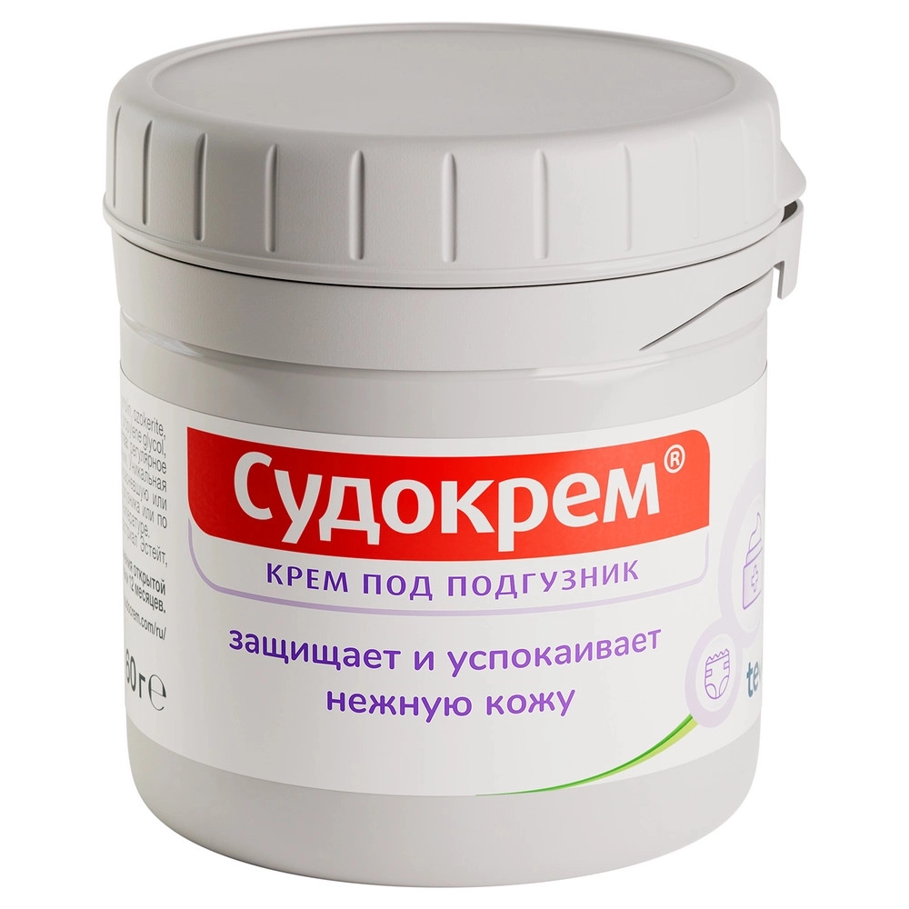 изображение Судокрем крем 60г наруж гипоаллерг. от интернет-аптеки ФАРМЭКОНОМ