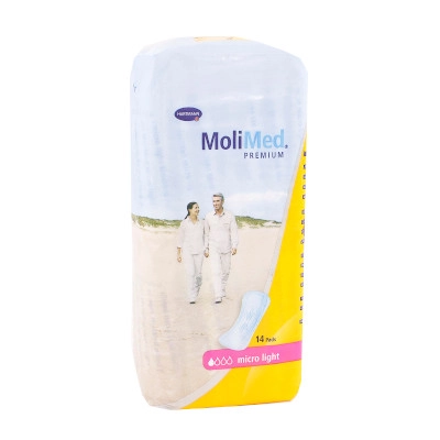 изображение Урологические прокладки для женщин MoliMed Premium Micro Light 14шт от интернет-аптеки ФАРМЭКОНОМ