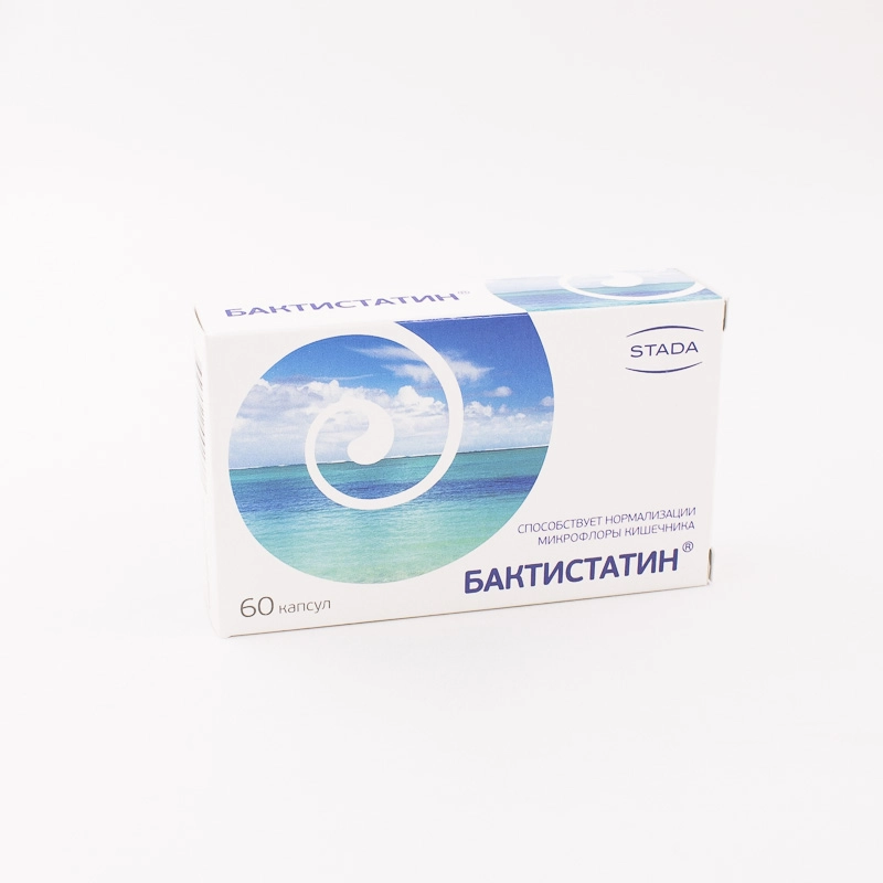 изображение Бактистатин капс. 500мг N60 вн от интернет-аптеки ФАРМЭКОНОМ