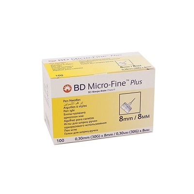  Иглы Micro-Fine Plus G-30(0,3х8мм), 100шт купить в аптеке ФАРМЭКОНОМ