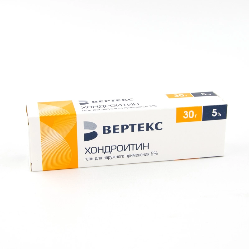 изображение Хондроитин гель 5%-30г туба наруж от интернет-аптеки ФАРМЭКОНОМ
