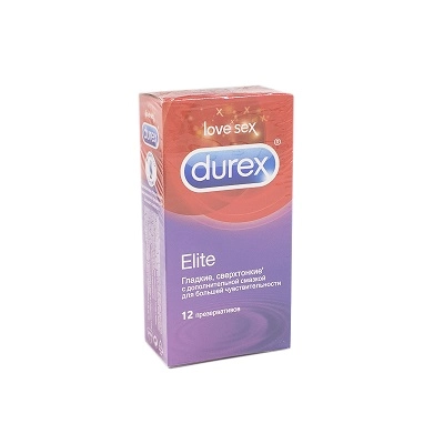 изображение Презервативы Durex N12 Elit от интернет-аптеки ФАРМЭКОНОМ