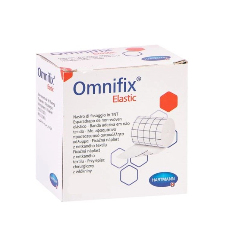 Пластырь Omnifix elastic фиксирующий на нетканной основе гипоаллергенный купить в аптеке ФАРМЭКОНОМ