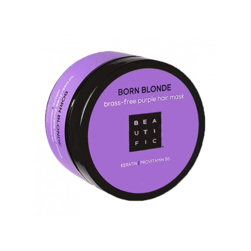 изображение Маска для волос BEAUTIFIC BORN BLONDE нейтрализации желтизны 250мл от интернет-аптеки ФАРМЭКОНОМ