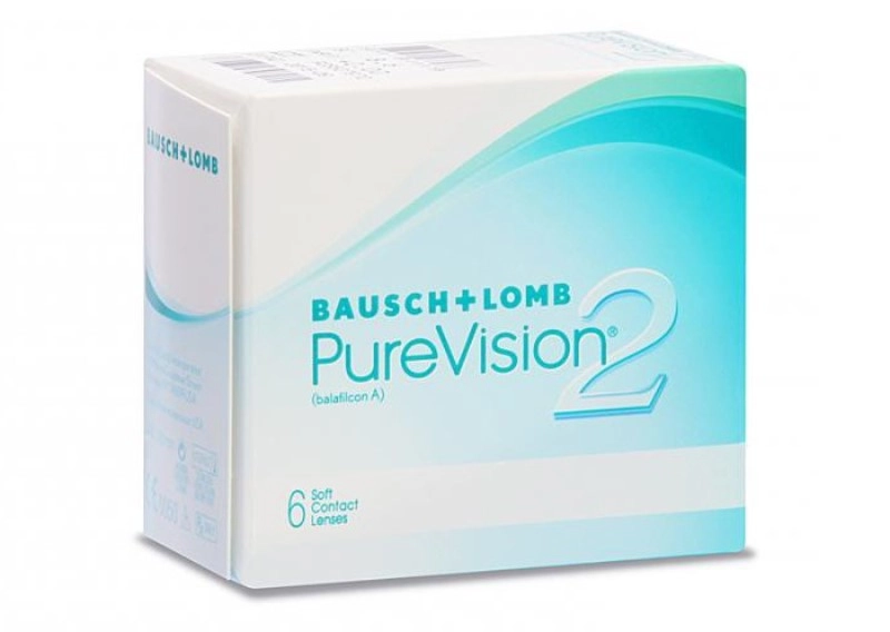 Контактные линзы Bausch&Lomb Pure Vision2 (6шт) купить в аптеке ФАРМЭКОНОМ
