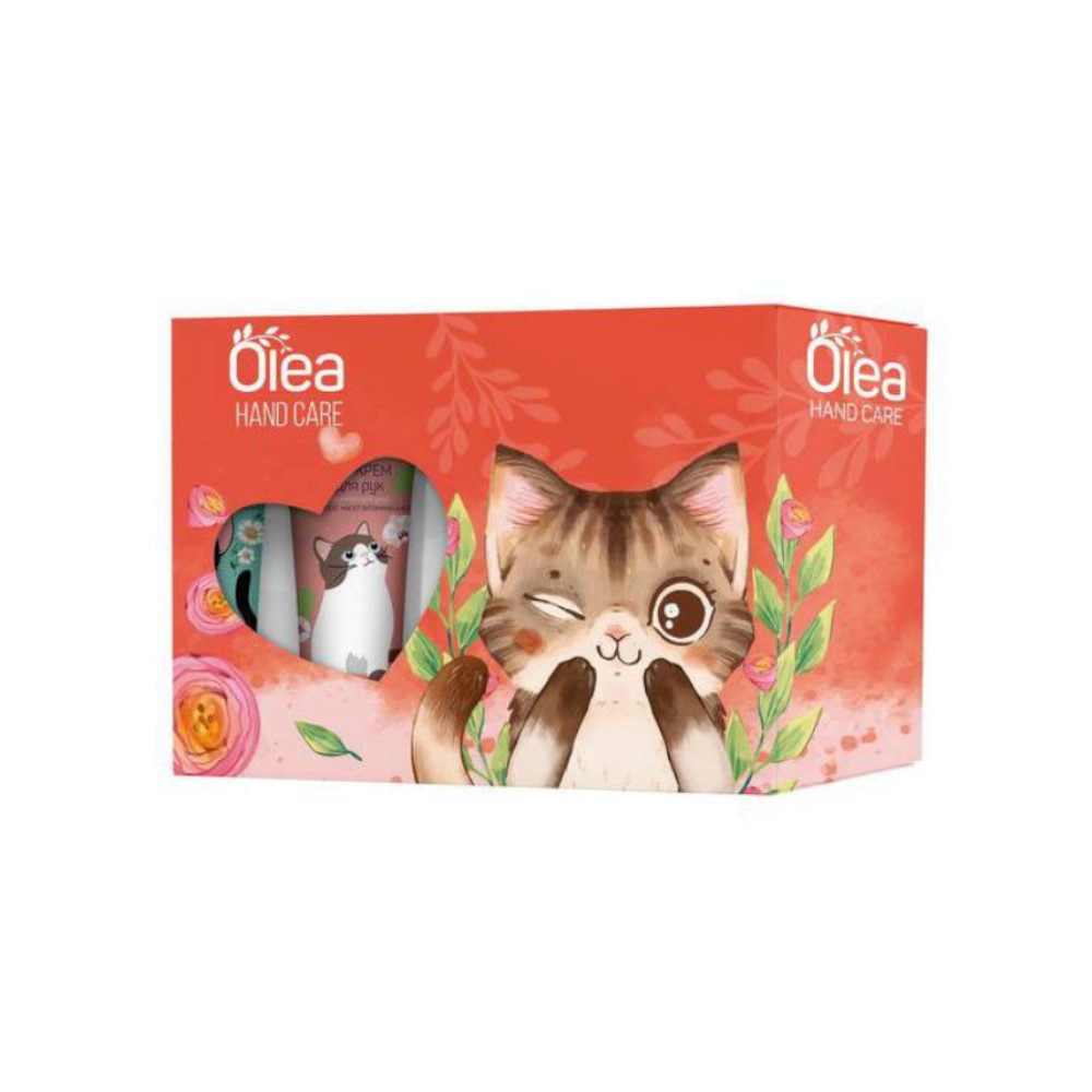 изображение Подарочный набор OLEA HAND CARE CATS от интернет-аптеки ФАРМЭКОНОМ