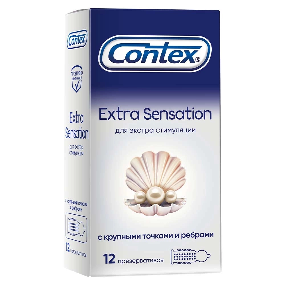 изображение Презервативы CONTEX N12 Extra Sensation от интернет-аптеки ФАРМЭКОНОМ