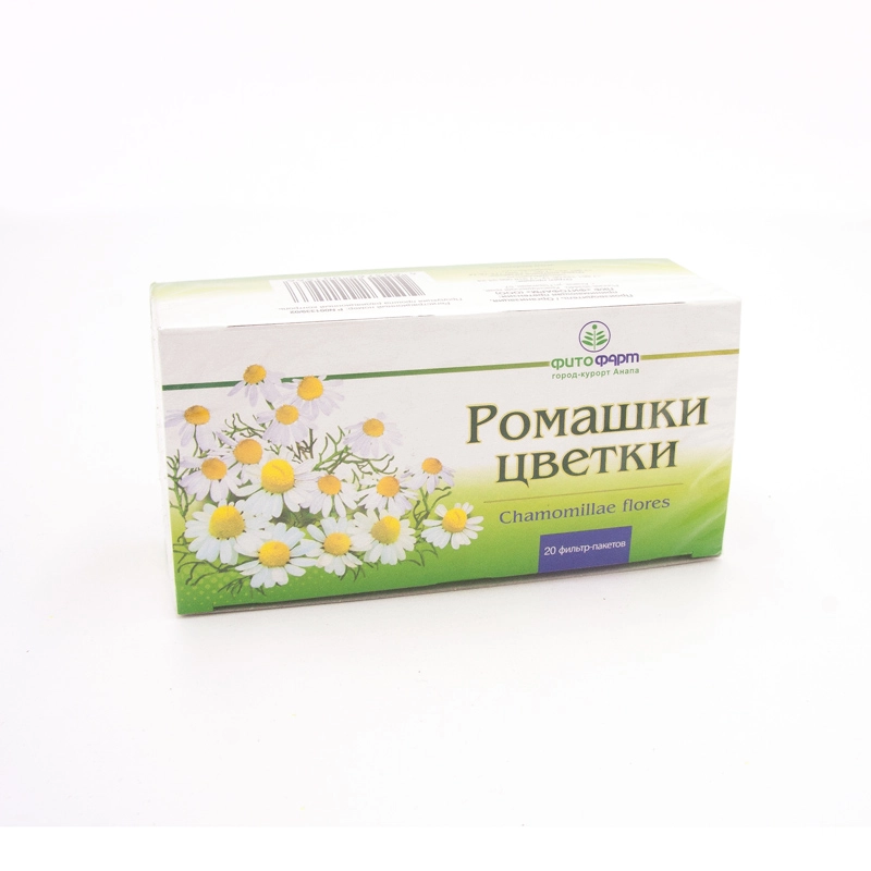 изображение Ромашка цветки 1.5г N20 ф/п от интернет-аптеки ФАРМЭКОНОМ