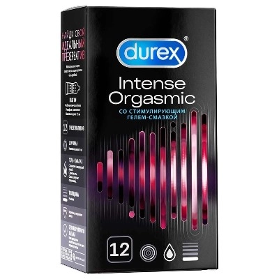 изображение Презервативы Durex N12 Intense Orgasmic от интернет-аптеки ФАРМЭКОНОМ