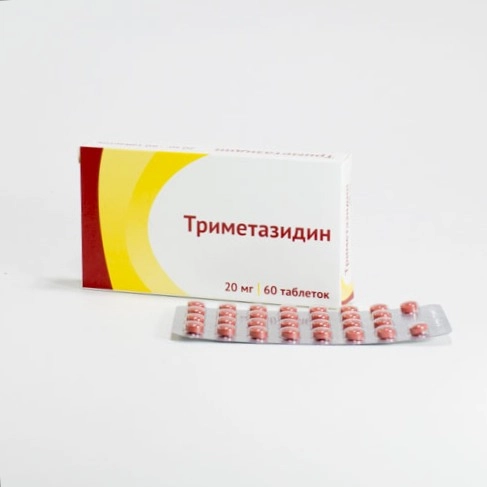 изображение Триметазидин таб.п.п/о 20мг N60 вн от интернет-аптеки ФАРМЭКОНОМ