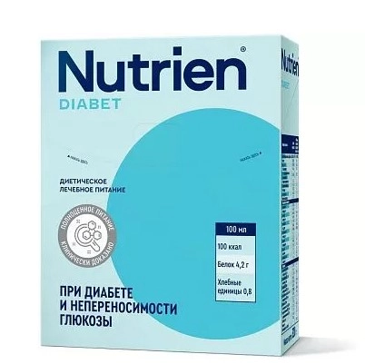 Смесь для энтерального питания Nutrien DIABET 320г вкус нейтральный купить в аптеке ФАРМЭКОНОМ