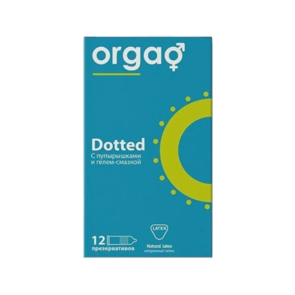 изображение Презервативы ORGAO Dotted N12 с пупырышками от интернет-аптеки ФАРМЭКОНОМ