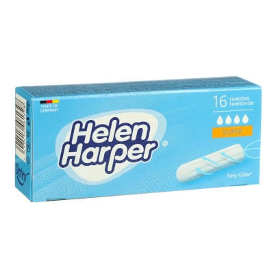 изображение Тампоны Хелен Харпер Super №16 от интернет-аптеки ФАРМЭКОНОМ