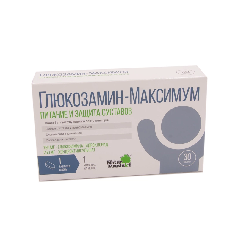 изображение Глюкозамин Максимум таб N30 вн от интернет-аптеки ФАРМЭКОНОМ