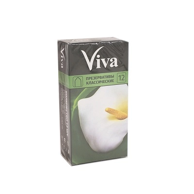 изображение Презервативы VIVA N12 Классический от интернет-аптеки ФАРМЭКОНОМ