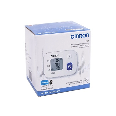  Тонометр автоматический OMRON RS1 на запястье купить в аптеке ФАРМЭКОНОМ