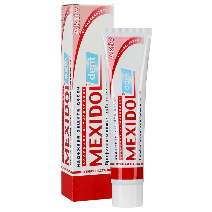 изображение Паста зубн. Mexidol dent Activ 65г от интернет-аптеки ФАРМЭКОНОМ