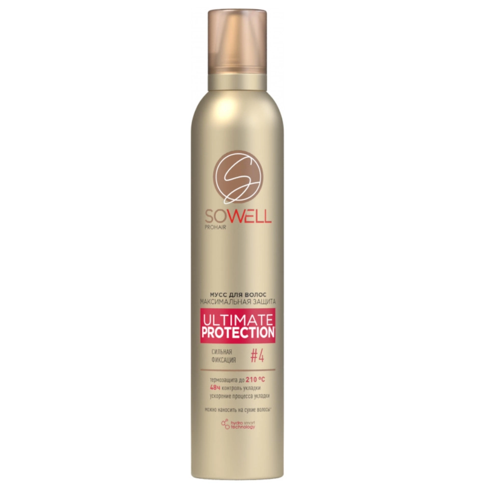 изображение Мусс для волос SoWell Ultimate Protectio максимальная защита 300мл от интернет-аптеки ФАРМЭКОНОМ