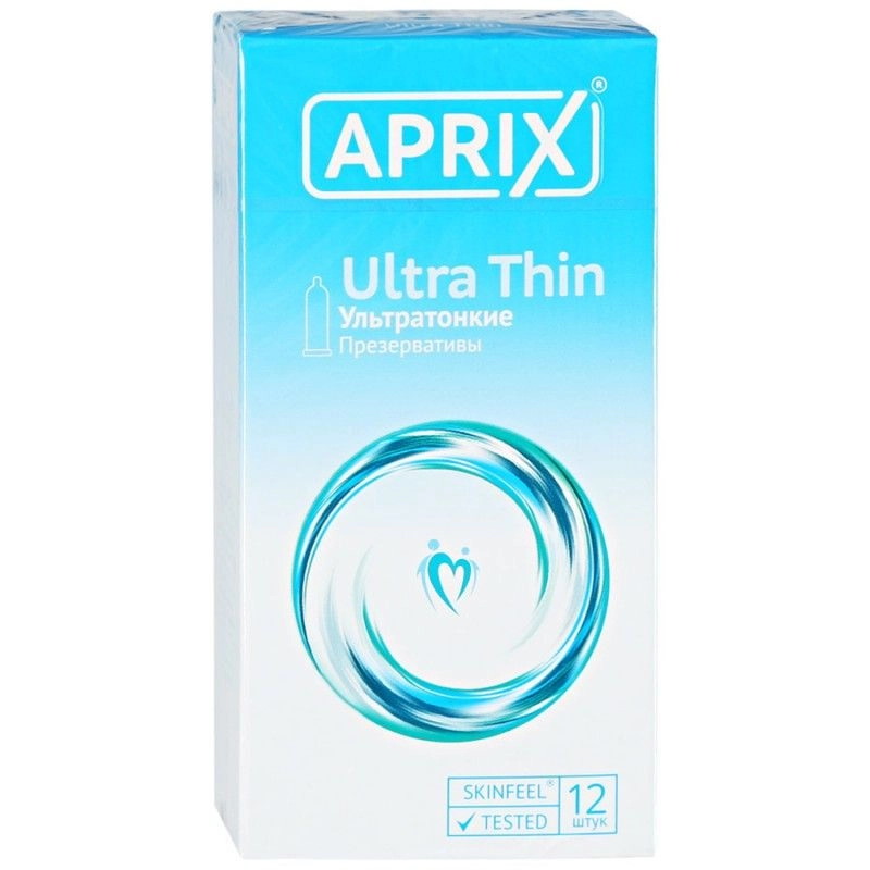 изображение Презервативы APRIX Ultra thin ультратонкие 12 шт от интернет-аптеки ФАРМЭКОНОМ