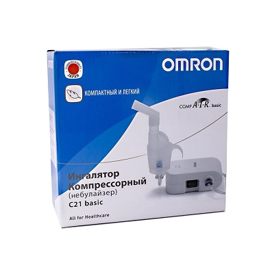  Ингалятор (небулайзер) компрессорный OMRON C21 Basic купить в аптеке ФАРМЭКОНОМ