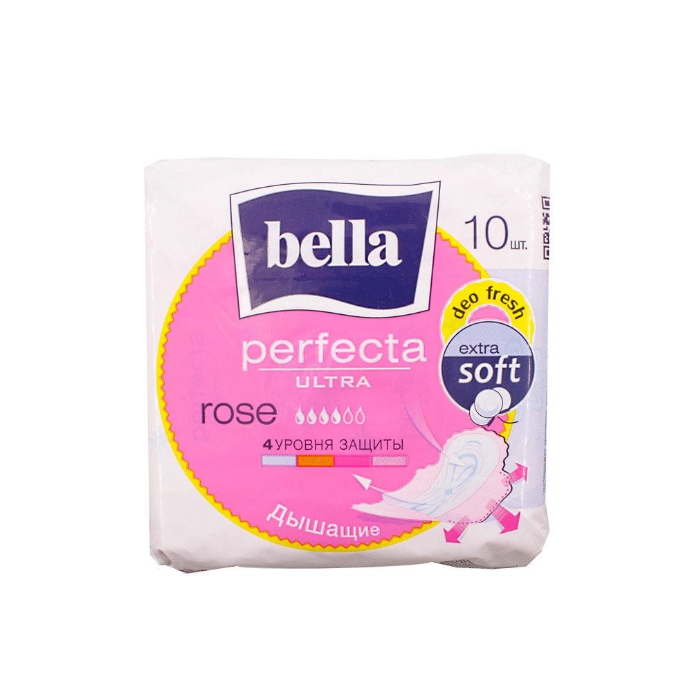 изображение Прокладки критич. BELLA Perfecta Ultra Rose Deo Fresh №10 супертонкие от интернет-аптеки ФАРМЭКОНОМ