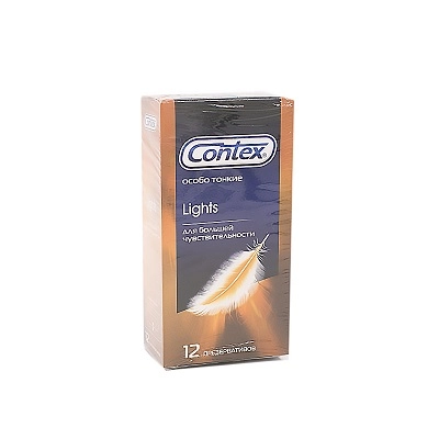 изображение Презервативы CONTEX N12 Lightsсверхтонкие от интернет-аптеки ФАРМЭКОНОМ