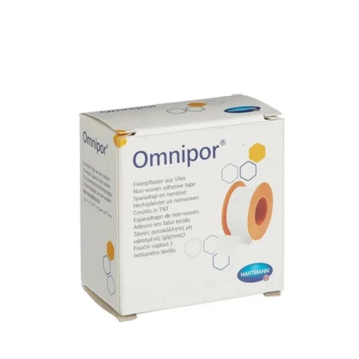 Пластырь Omnipor фиксирующий на нетканой основе гипоаллергенный купить в аптеке ФАРМЭКОНОМ