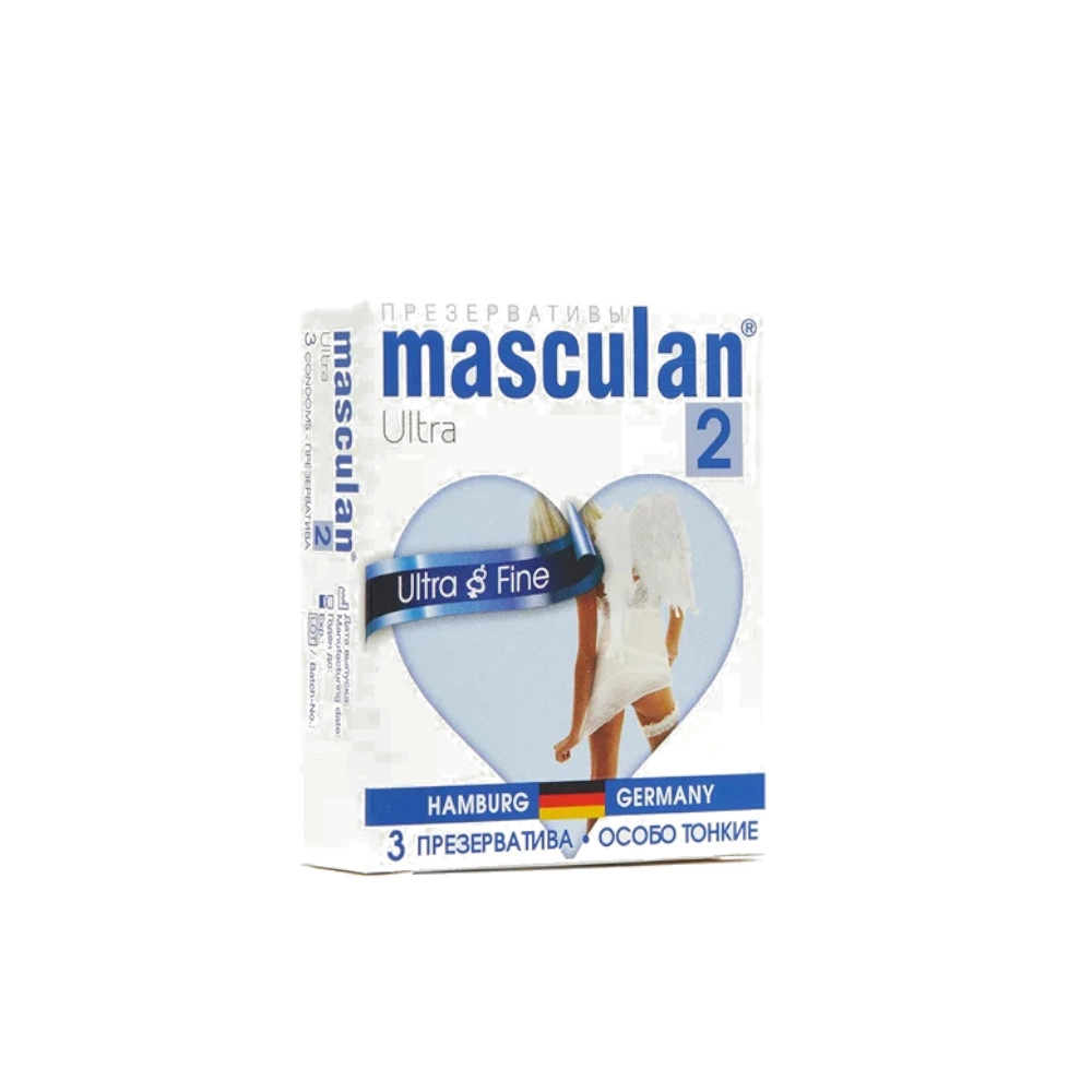 изображение Презервативы Masculan Ultra Fine 3шт от интернет-аптеки ФАРМЭКОНОМ