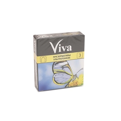 изображение Презервативы VIVA N3 ультратонк. от интернет-аптеки ФАРМЭКОНОМ