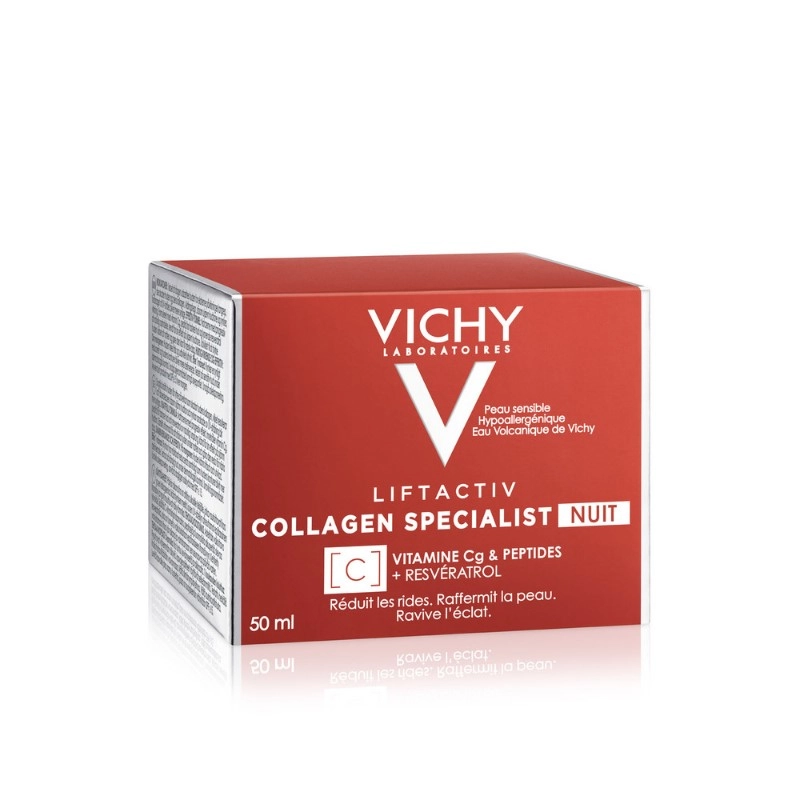 изображение VICHY LIFTACTIV Collagen Specialist крем ночной 50мл от интернет-аптеки ФАРМЭКОНОМ