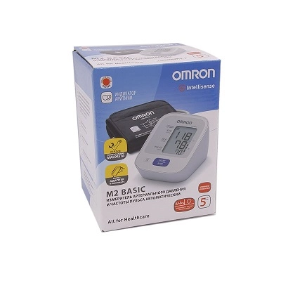  Тонометр автоматический OMRON Basic M2 с адаптером и универсальной манжетой купить в аптеке ФАРМЭКОНОМ