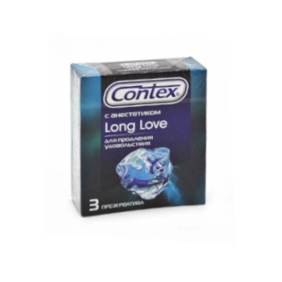 изображение Презервативы CONTEX N3 Long Loveпродлевающий от интернет-аптеки ФАРМЭКОНОМ