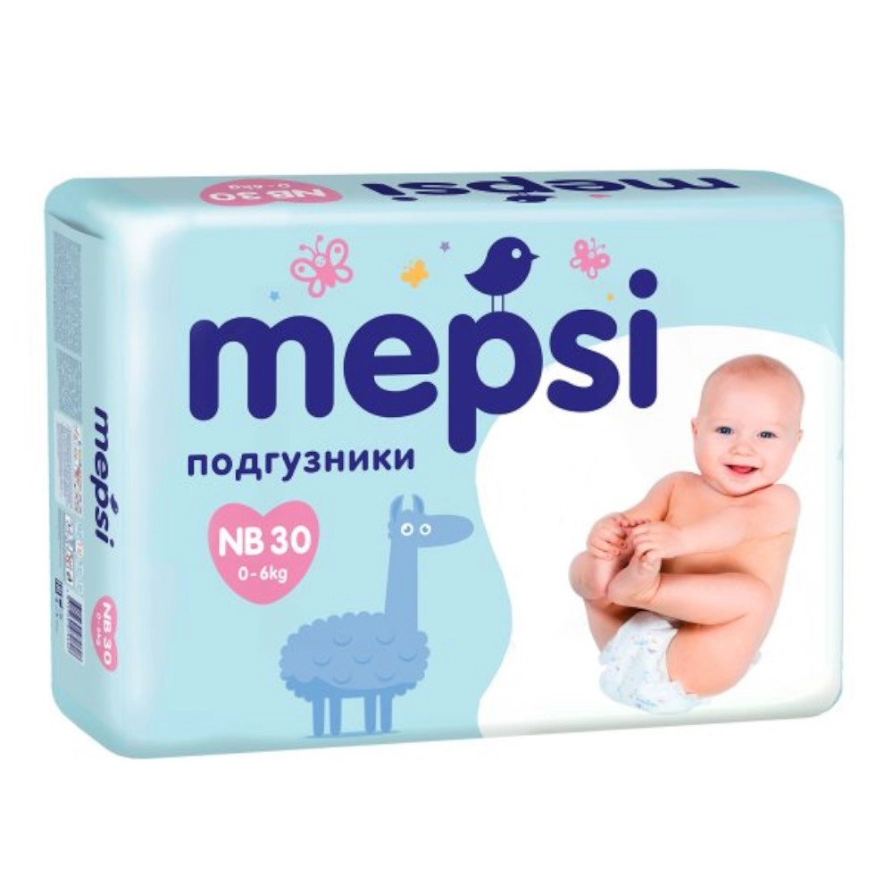 изображение Подгузники Мепси NB 0-6 кг №30 от интернет-аптеки ФАРМЭКОНОМ