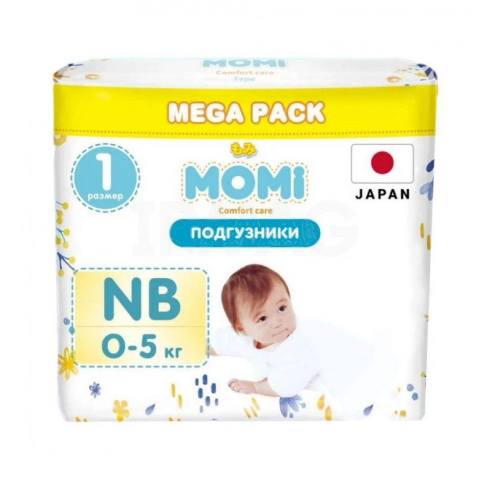изображение Подгузники Моми Comfort care NB 0-5 кг N24 от интернет-аптеки ФАРМЭКОНОМ