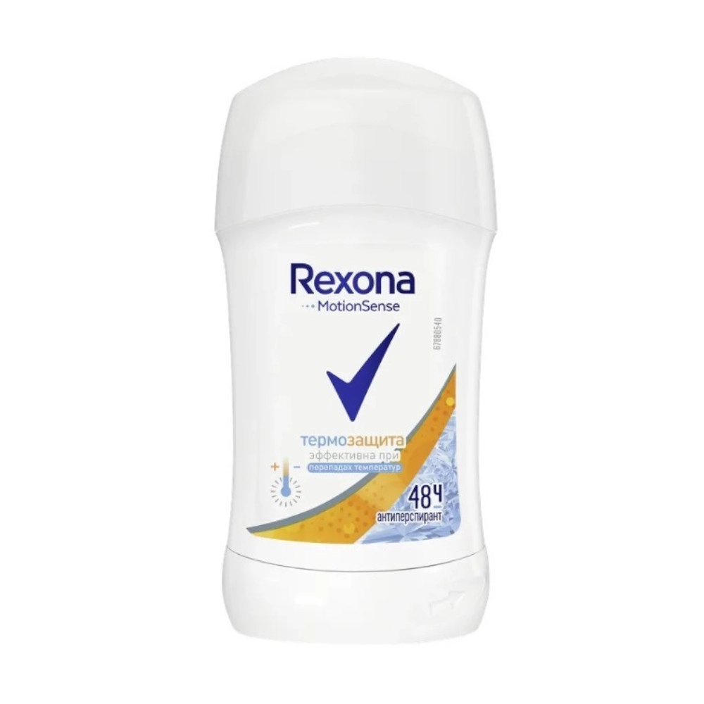 изображение Дезодорант-антиперспирант стик Rexona Термозащита 40мл от интернет-аптеки ФАРМЭКОНОМ