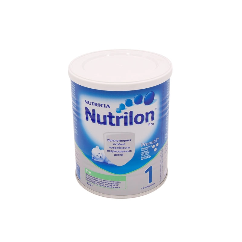 изображение Молочная смесь Нутрилон ПРЕ   1 400г д/недоношен. с пребиотиками от интернет-аптеки ФАРМЭКОНОМ