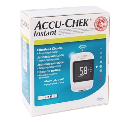 изображение Глюкометр Accu-Сhek Instant набор от интернет-аптеки ФАРМЭКОНОМ