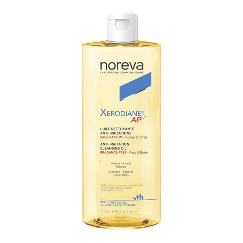 изображение noreva Xerodiane AP+ масло очищающее для душа 400мл от интернет-аптеки ФАРМЭКОНОМ
