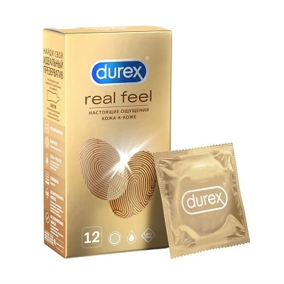 изображение Презервативы Durex N12 Real Feel от интернет-аптеки ФАРМЭКОНОМ