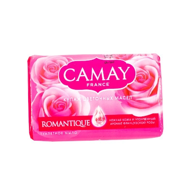 изображение Мыло туалетн. CAMAY French Romantigue 85г роза от интернет-аптеки ФАРМЭКОНОМ