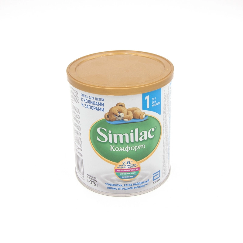изображение Молочная смесь Симилак 1 Комфорт 375г с 0-6 мес. от интернет-аптеки ФАРМЭКОНОМ