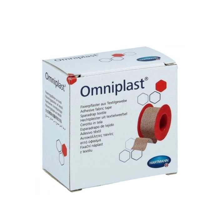 Пластырь Omniplast фиксирующий на тканевой основе гипоаллергенный купить в аптеке ФАРМЭКОНОМ
